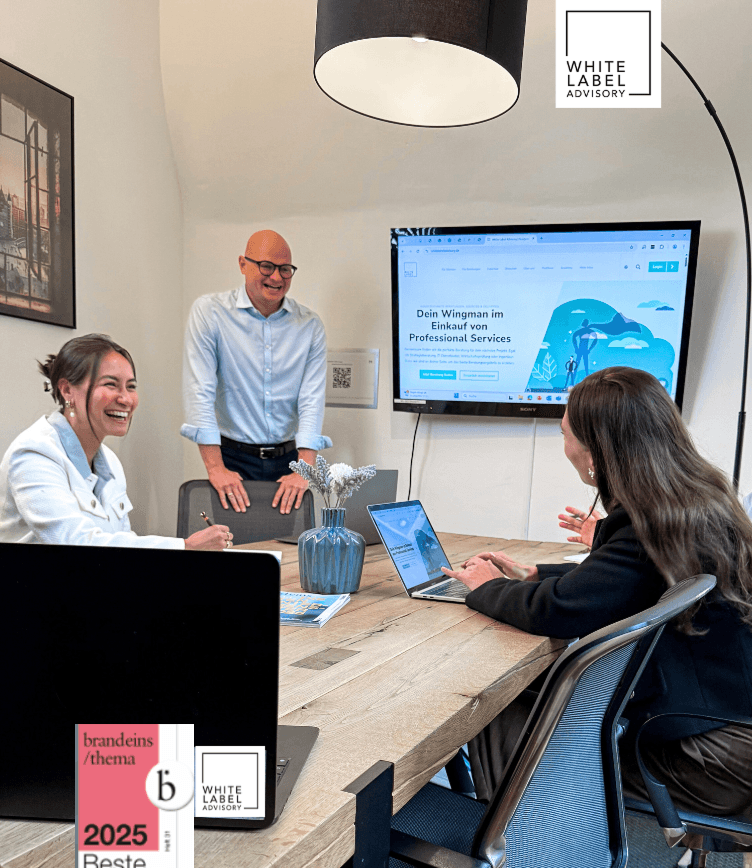 White Label Advisory Team im Hamburger Office