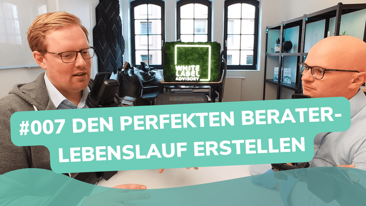 Besser Beraten | Der Consulting Podcast | #007 | Den perfekten Berater-Lebenslauf erstellen