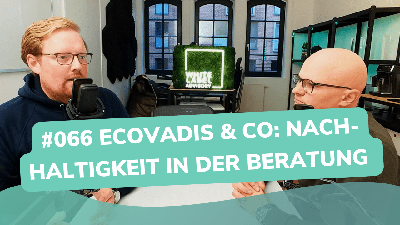 Besser Beraten | Der Consulting Podcast | #066 | Ecovadis & Co - Nachhaltigkeit in der Beratung